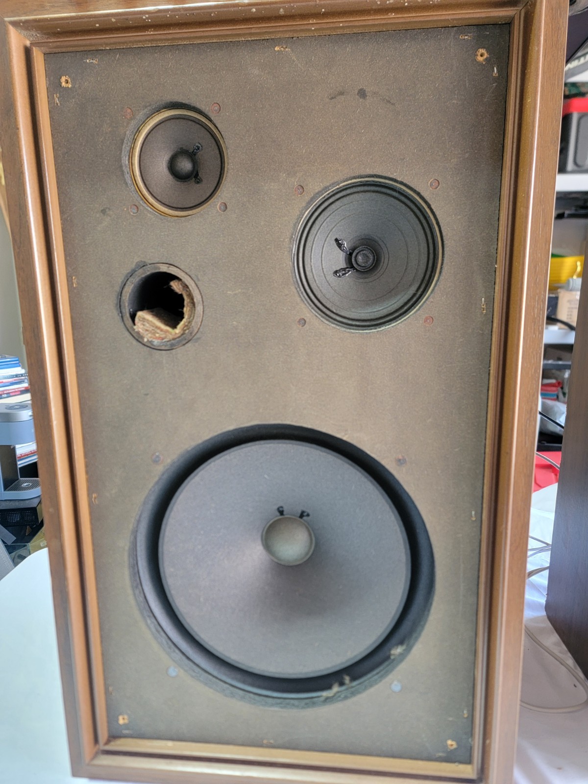 VINTAGE CORAL BX-1005 SPEAKERS TESTED, Rare. Pair