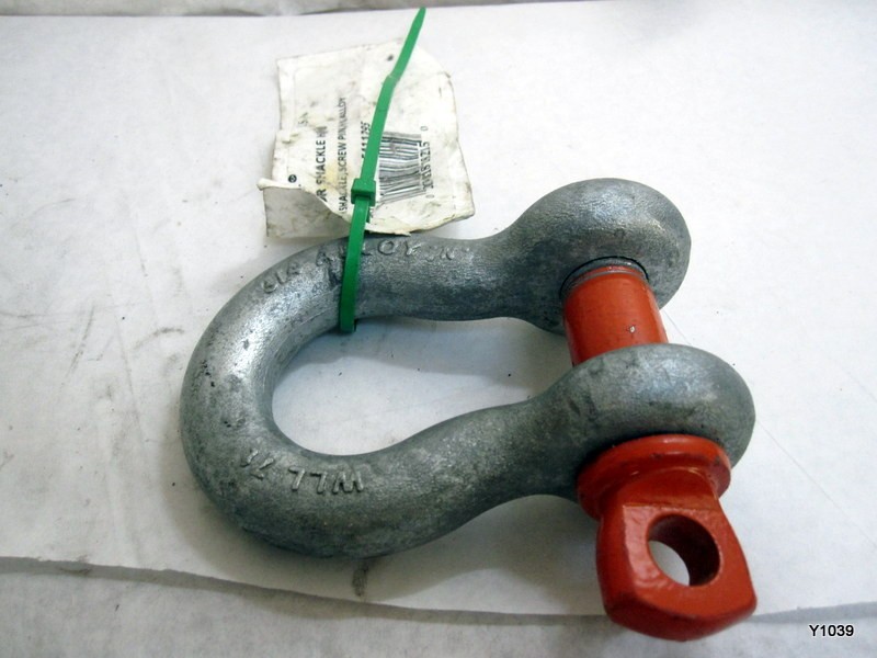 Campbell 3/4" Screw Pin Anchor Shackle - 5411295 - 7 Ton W.L.L.