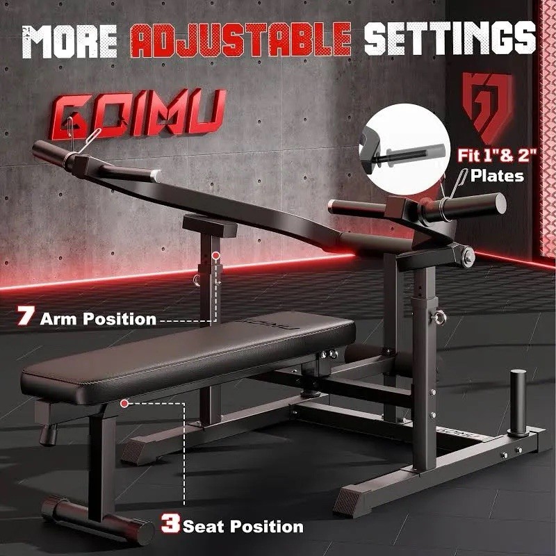 GOIMU Adjustable Chest Press Machine BRAND NEW! Never Used Must Sell Moving Sale