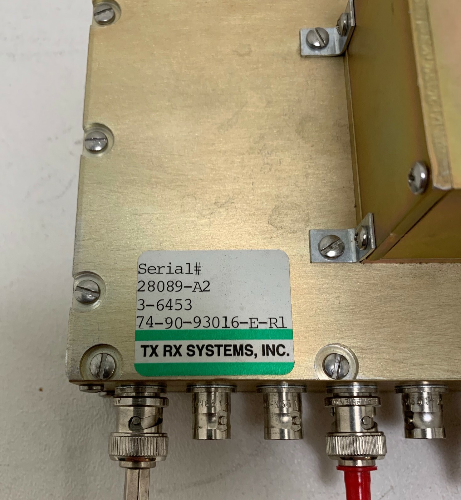 TX RX Systems Bird UHF 800MHZ 3-6453 74-90-93016-E-R1