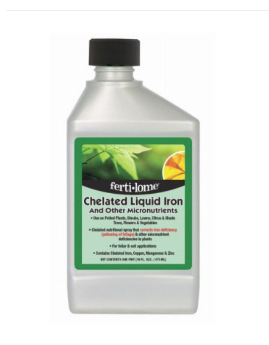 Chelated Liquid Iron and Other Micro For Nutrients Corrects Yellowing 16-32oz