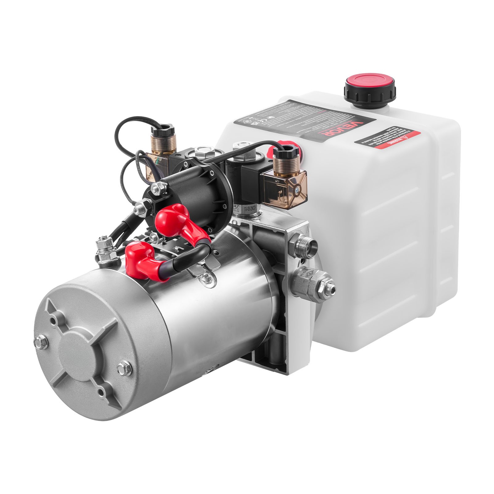 VEVOR 3 Quart Hydraulic Power Unit DC 12V Double Acting Hydraulic Pump