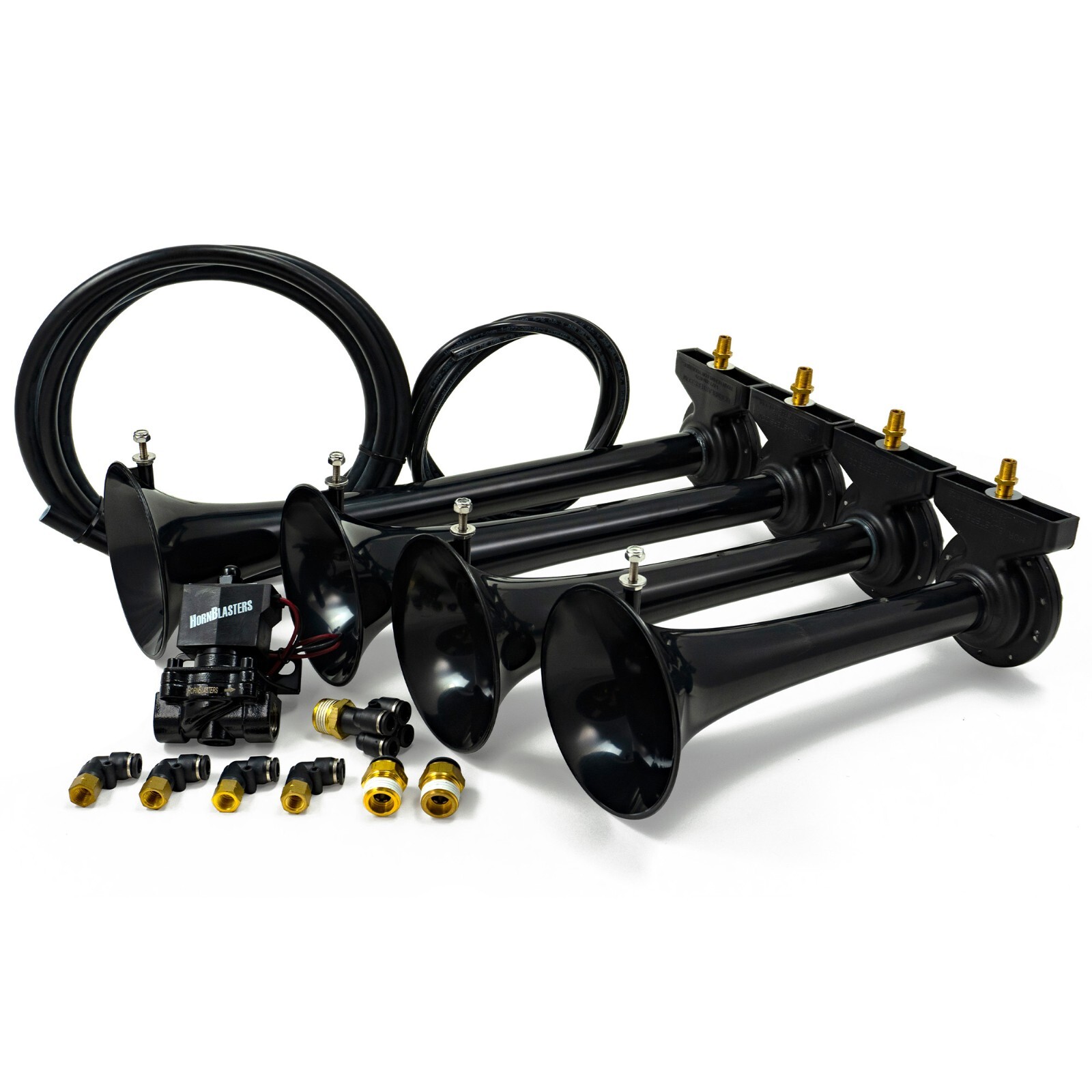 HornBlasters Conductor's Special 127H Loud Train Air Horn Kit - 120 PSI