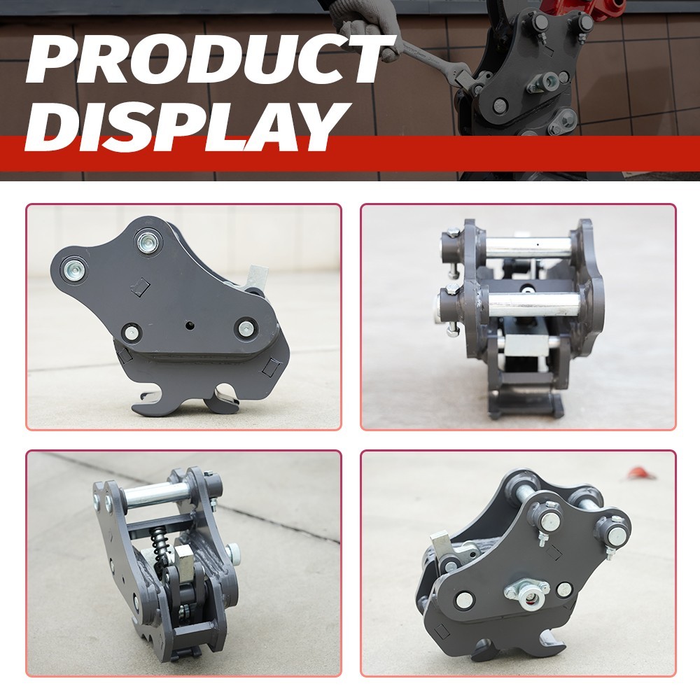 Mini Excavator Attachment Quick Hitch Use for Quick Change Multiple Attachments
