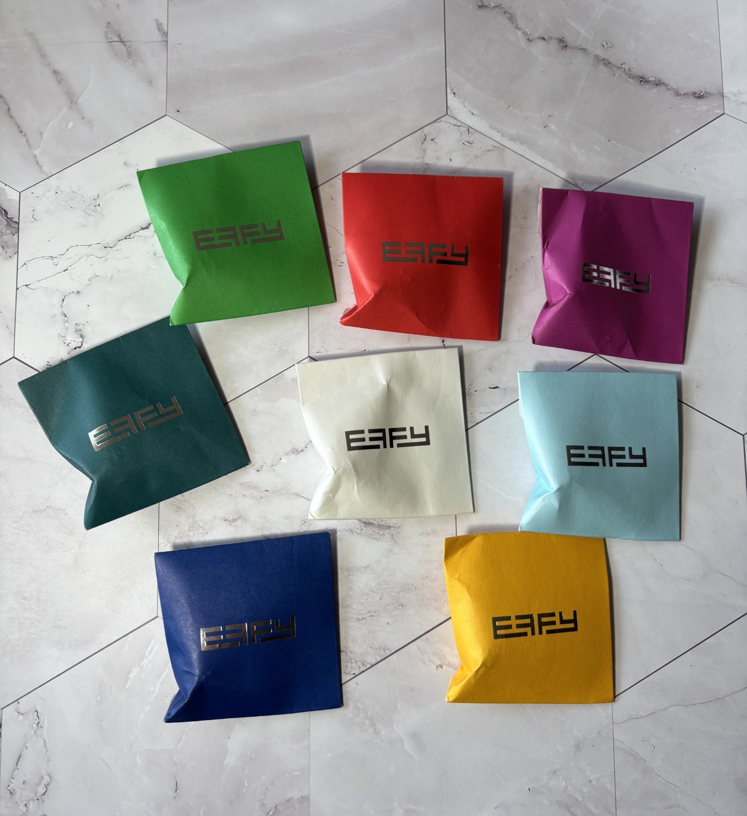 Royal Caribbean Effy Bells Complete Set 8 Charm Collection Original Packs NEW