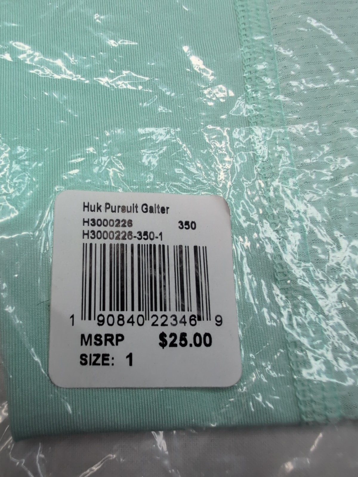 HUK Neck Gaiter UPF 30+ Sun Protection Mens Face Guard Color Sea Foam One Size