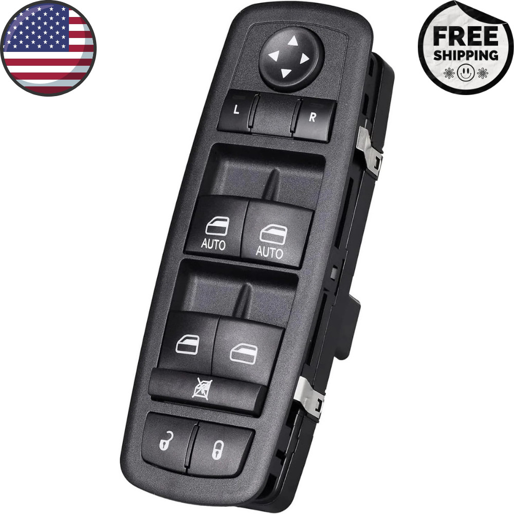 Front Driver Side Master Power Window Switch for 2009-2015 Dodge Ram 1500 2500 3