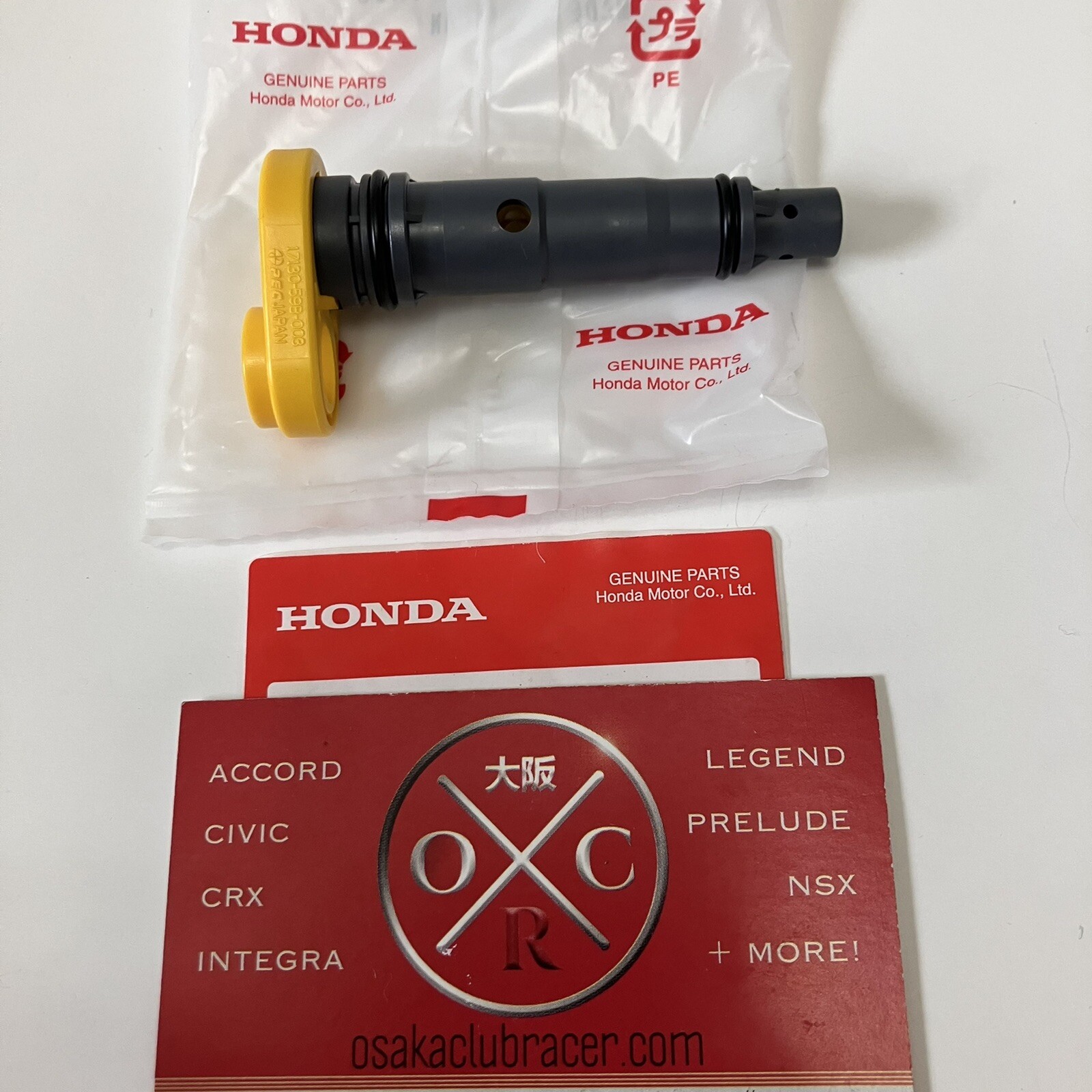 New Genuine OEM Honda PCV Valve 17130-59B-003 16-21 Civic TURBO 17-21 CR-V