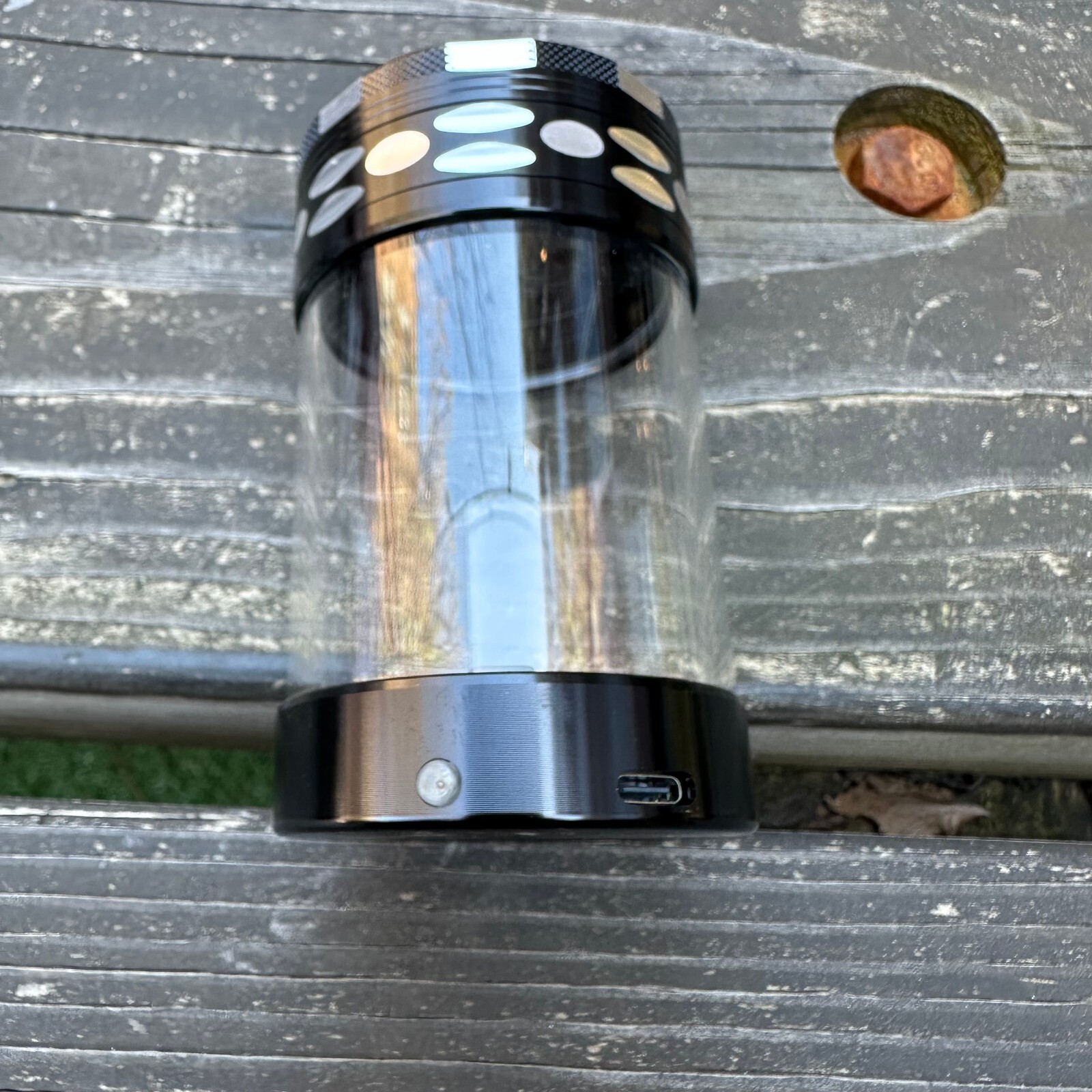 2.5 inch Lighting Herb Grinder Spice Crusher