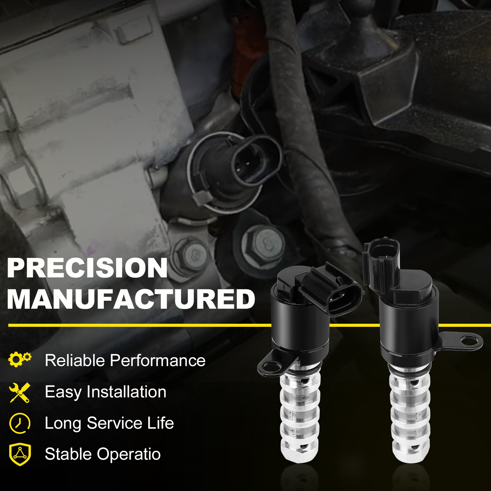 24375-2G500 VVT Variable Timing Solenoid For Hyundai Sonata Kia Optima 2.0L 2.4L