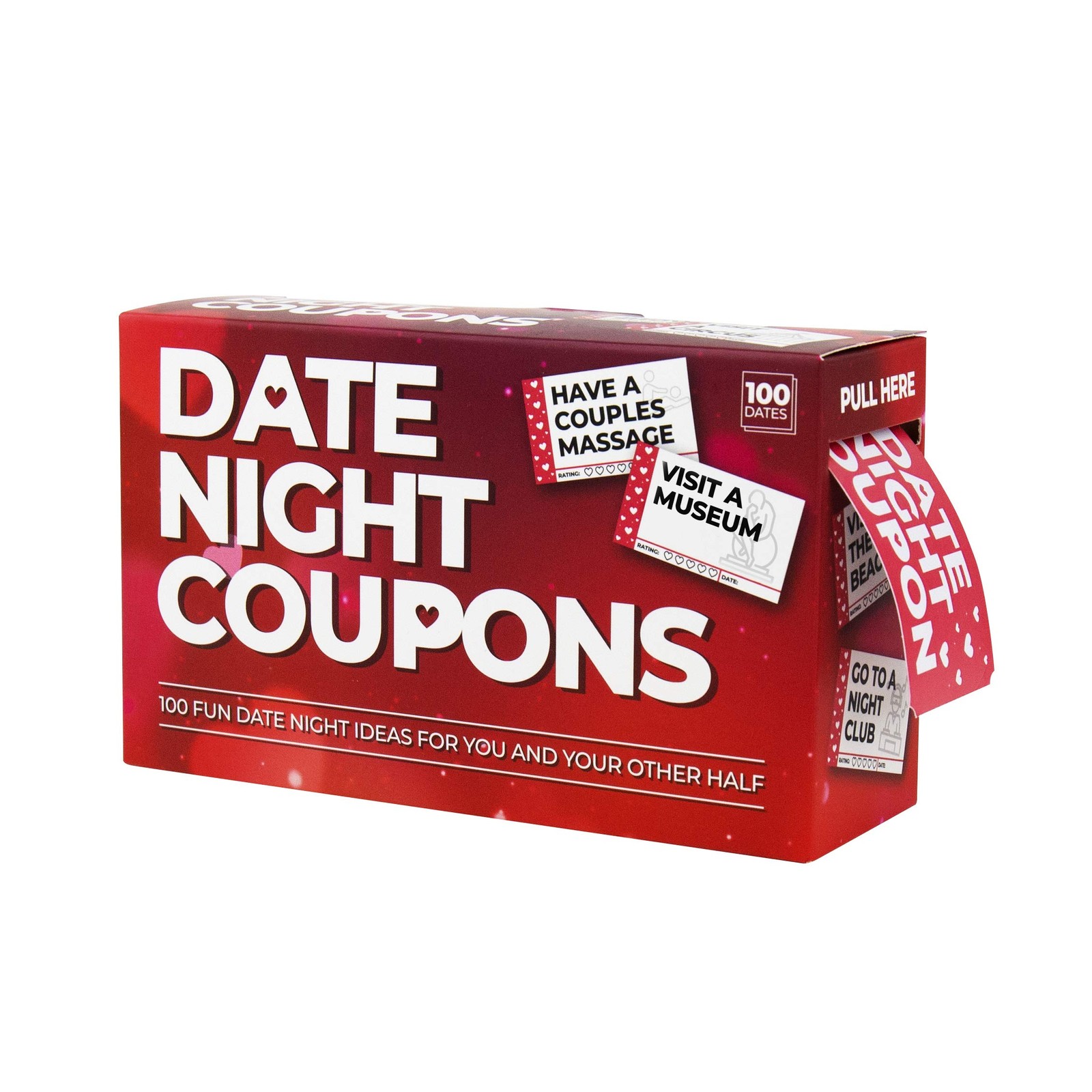 Gift Republic 100 Date Night Coupons, Multi,Other Gift & Party Supplies