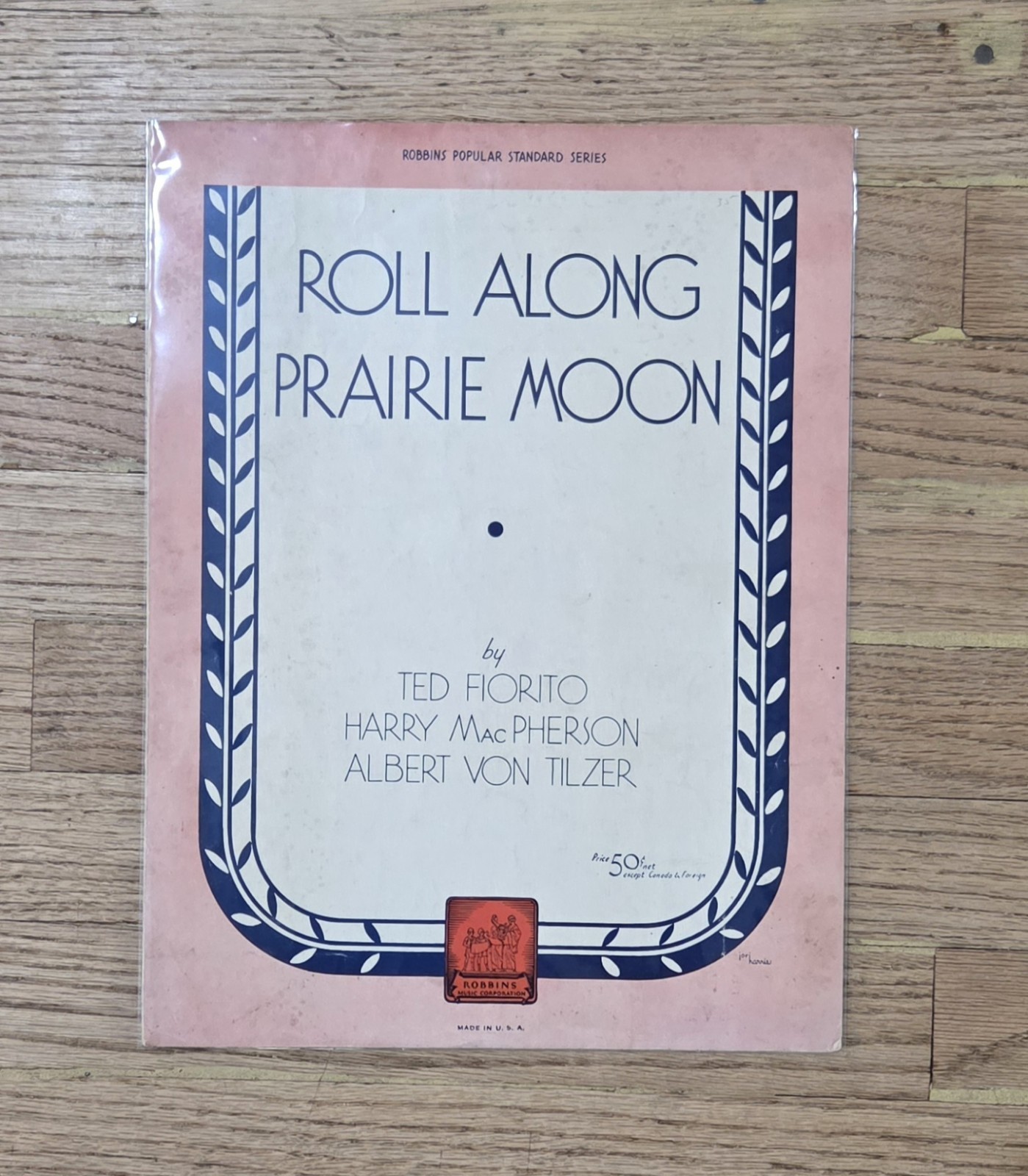 (8) Vintage Music Sheets Lot