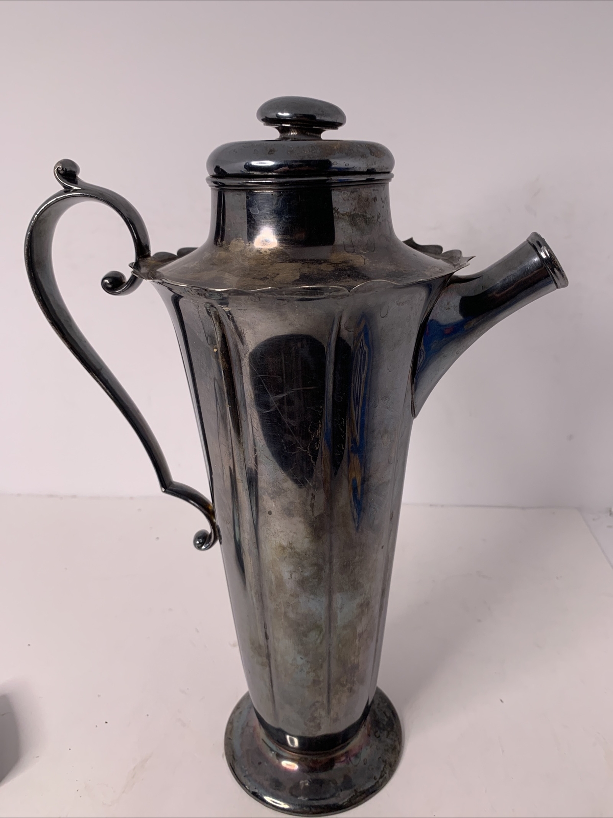 Antique 1920”s Early American Meriden Cocktail Shaker