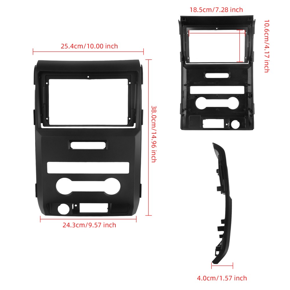 For Ford F-150 2009-2014 10" Carplay Android 15 Car Stereo Radio GPS Navi 2+64GB