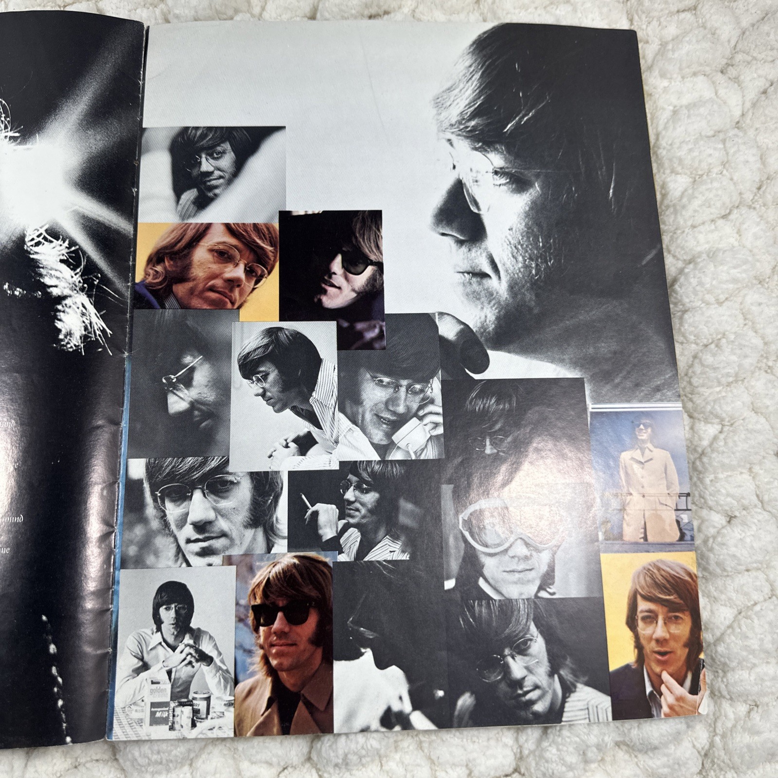 THE DOORS WAITING FOR THE SUN Jim Morrison 1968 TOUR Program Original 1968 As Is