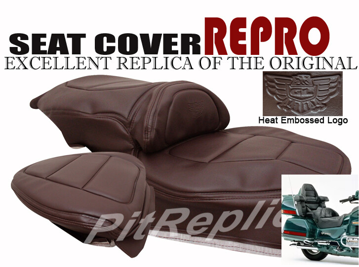SADDLE SEAT COVER *BROWN* GL1500 GOLD WING ASPENCADE INTERSTATE [AOVSO/AOVOO]