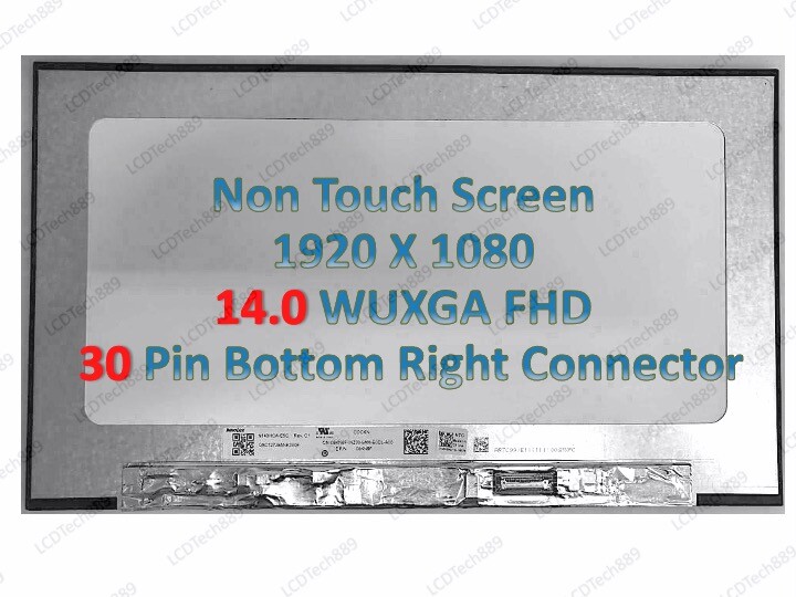 FHD Non-Touch Led Lcd Screen for Dell Latitude 5400 5401 5410 5411 5420 5430