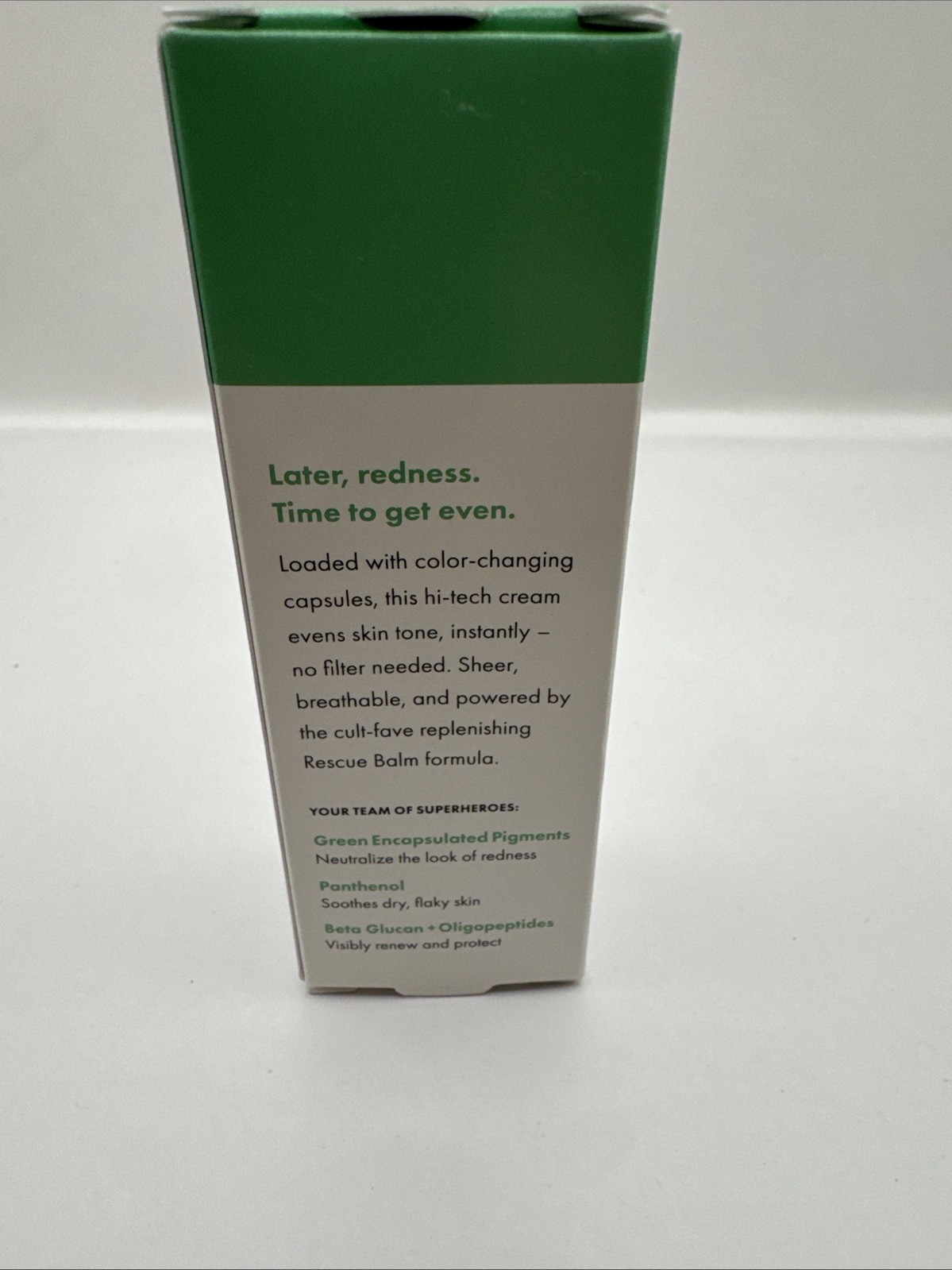 ORIGINAL HERO COSMETICS Rescue Balm Green Cream 15ml EXP 10/2025