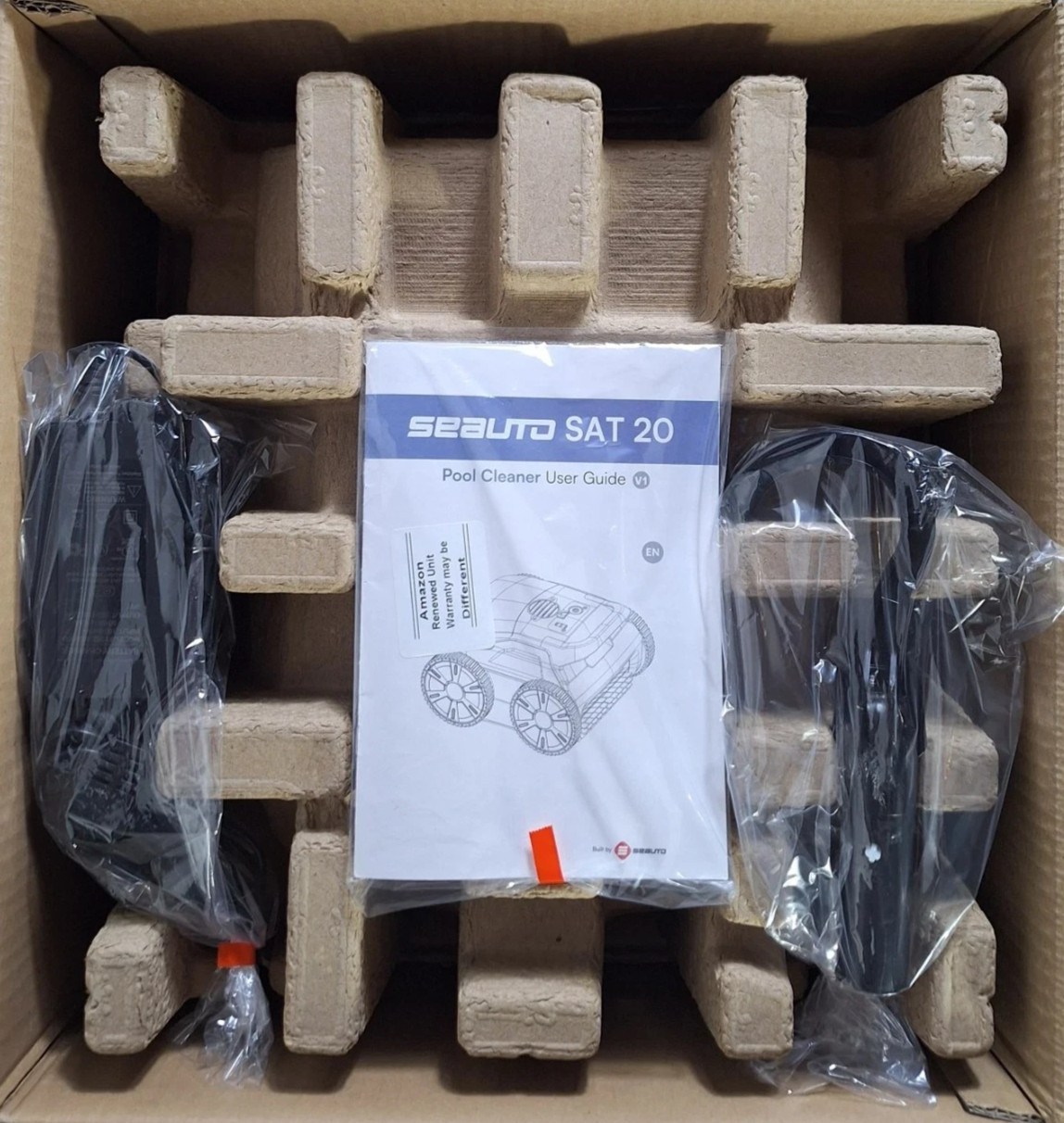 SEAUTO SAT 20 Cordless Robotic Pool Vacuum Cleaner FACTORY TESTED INSPECTED