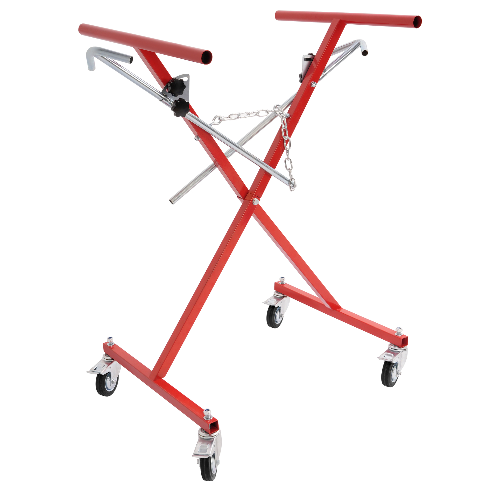 Adjustable Bumper Panel Stand Rack Holder Spraying Painting Repair W/Casters