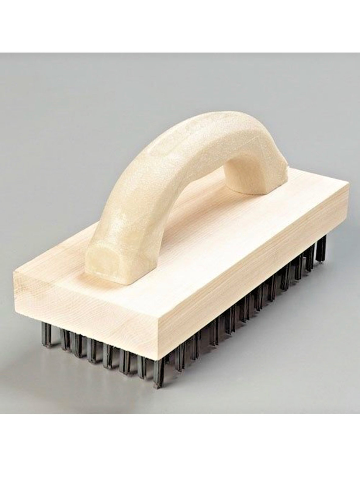 Butcher, Block Brush Flat Steel Metal Bristle W/ Handle 9" X 4"