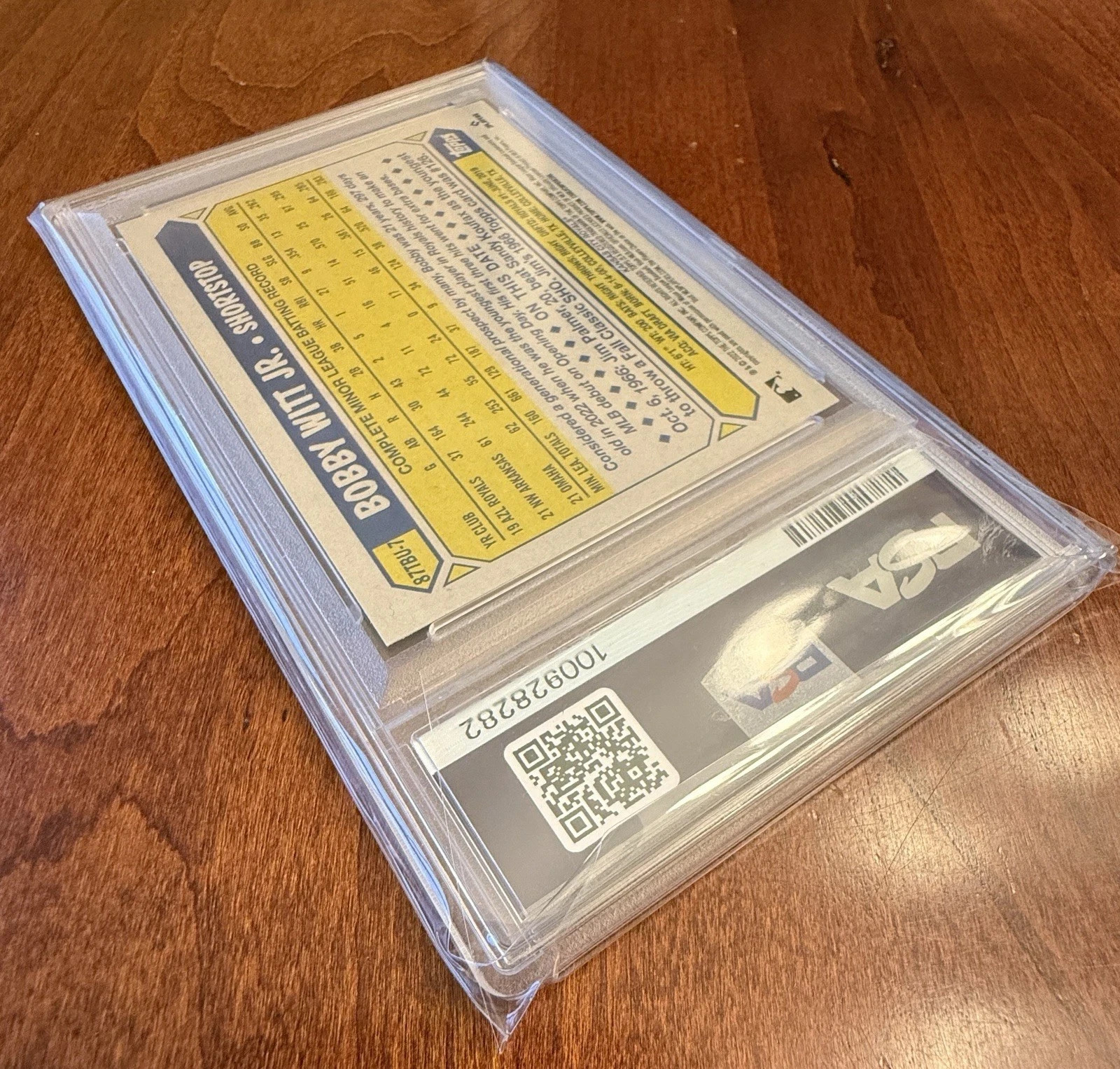 1 Pack of Graded Card Sleeves, Fits PSA Slabs (100 Per Pack)