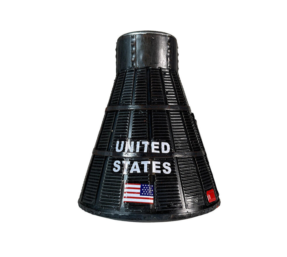 Gemini IV Capsule 1965 Spacecraft Metal Model 6" NASA Spacewalk Space Mission
