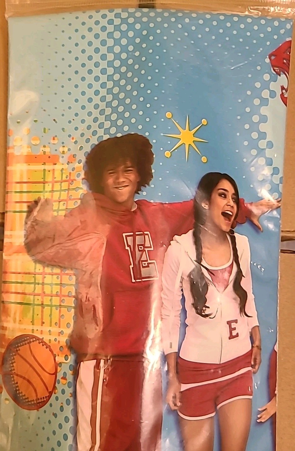 High School Musical Table Cover 54" X 102" Party Supplies Hallmark 2006 New