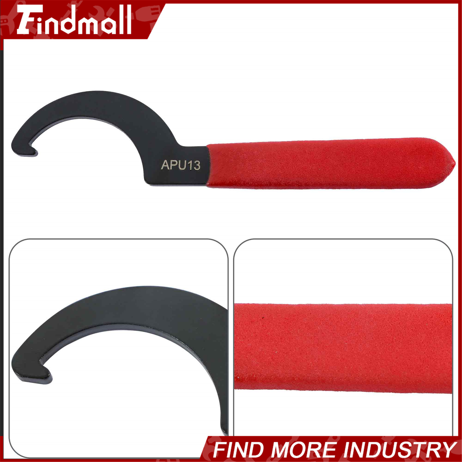 Findmall High Precision Keyless 1/32" - 1/2" Drill Chuck with R8 Integral Shank