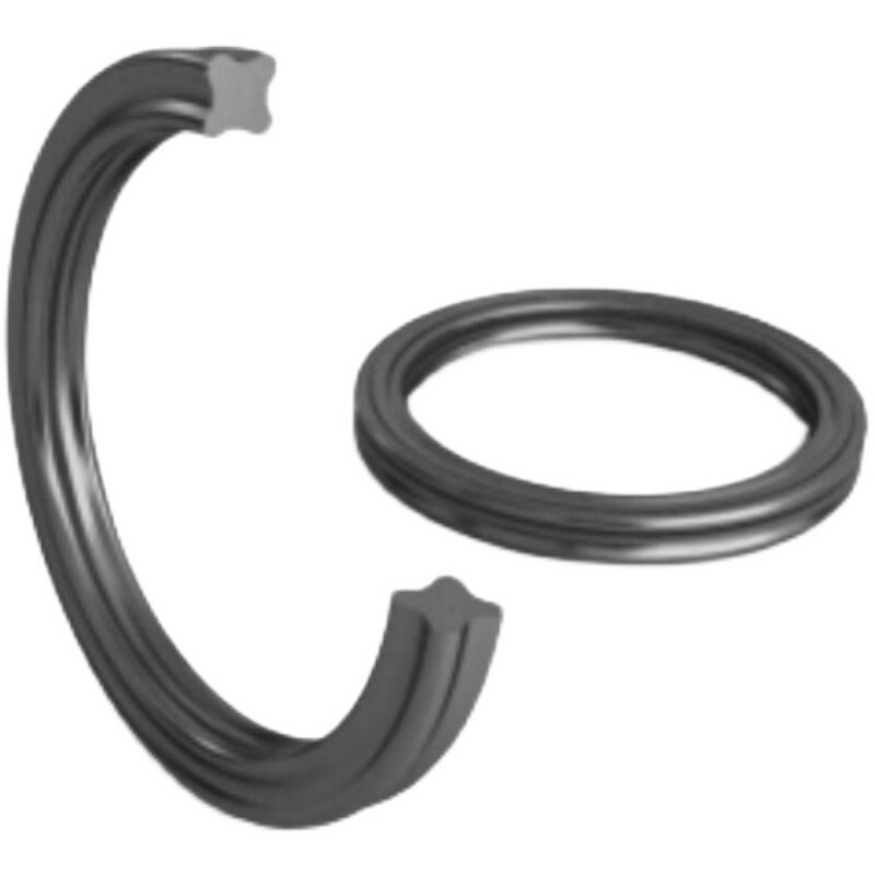 NBR Quad Ring X-Ring Oil Seal CS 5.33mm ID 10.46-658.88mm Nitrile Rubber