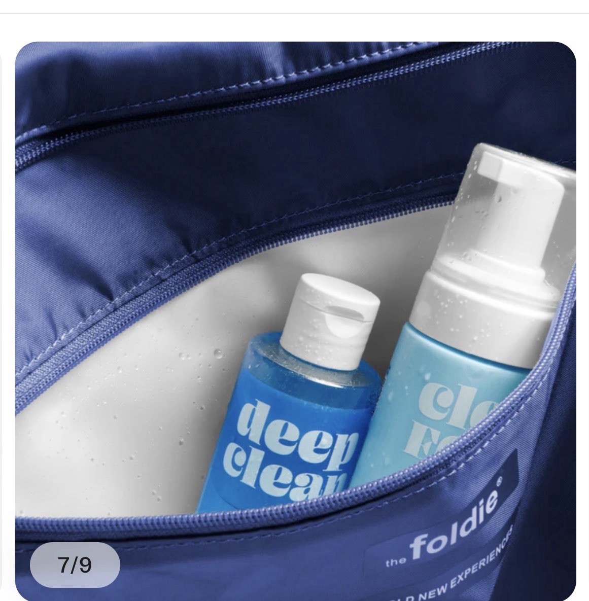 The Foldie® Travel Bag Navy Blue