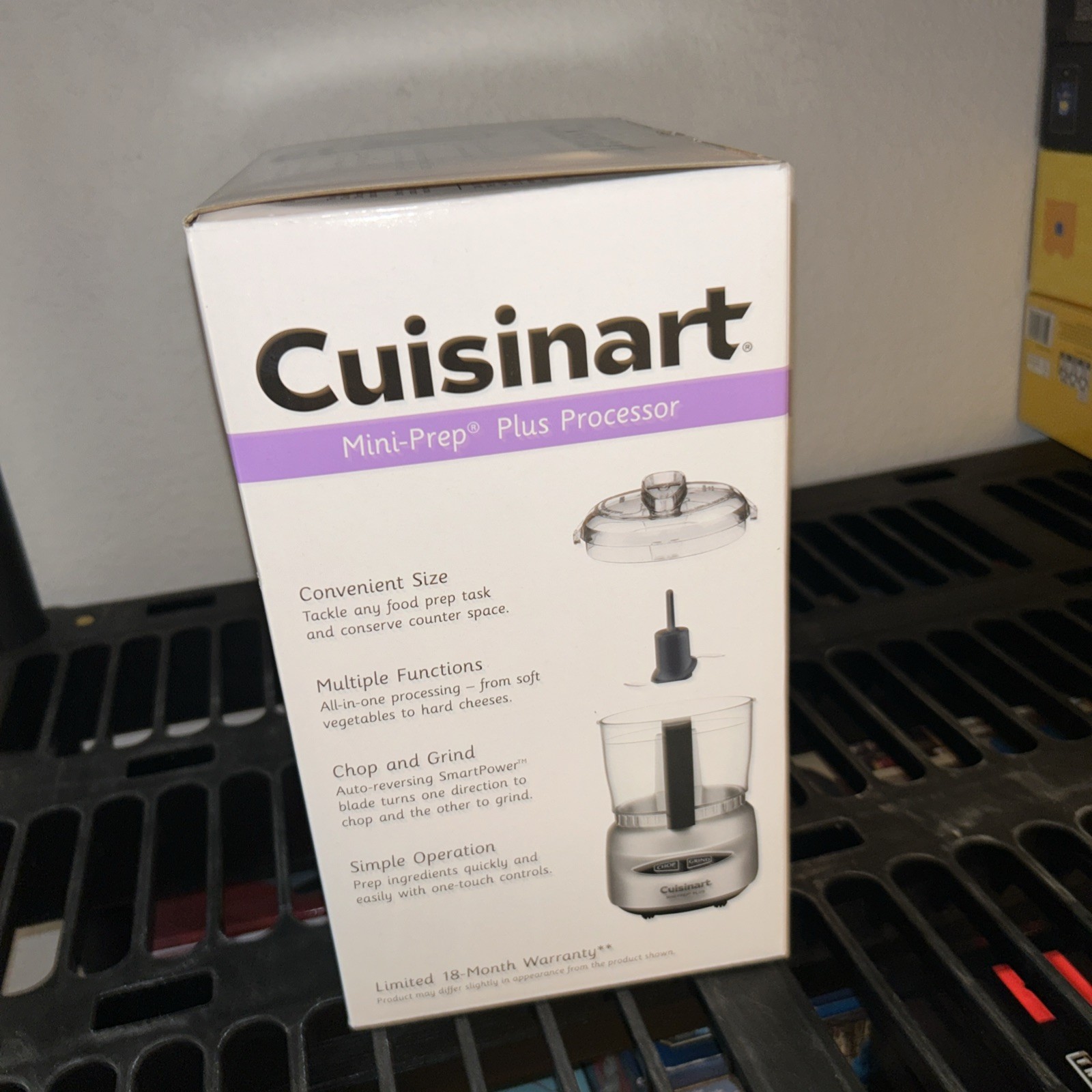 🔥NEW Cuisinart Mini-Prep Plus DLC-2ABC 3-Cup Food Processor Auto-Reverse