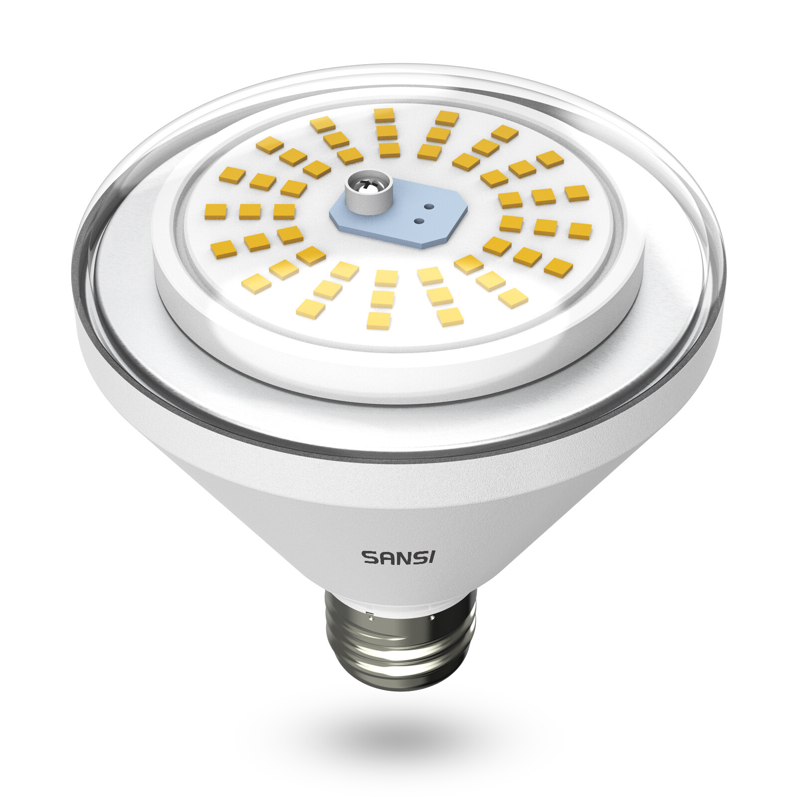 SANSI LED Grow Light Bulb 24W Full Spectrum with Red/Blue Marijuana Grow Lights