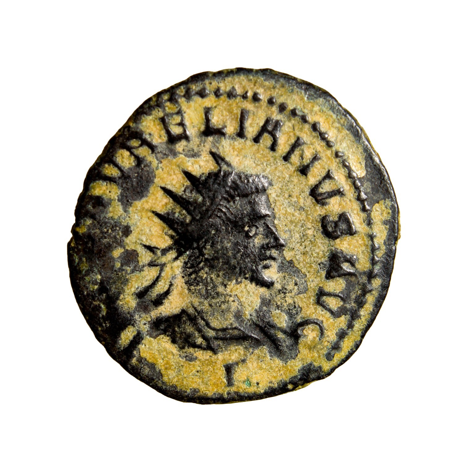 USURPER Aurelian, with Vabalathus, 270-275. Antoninianus (Silvered bronze) Coin