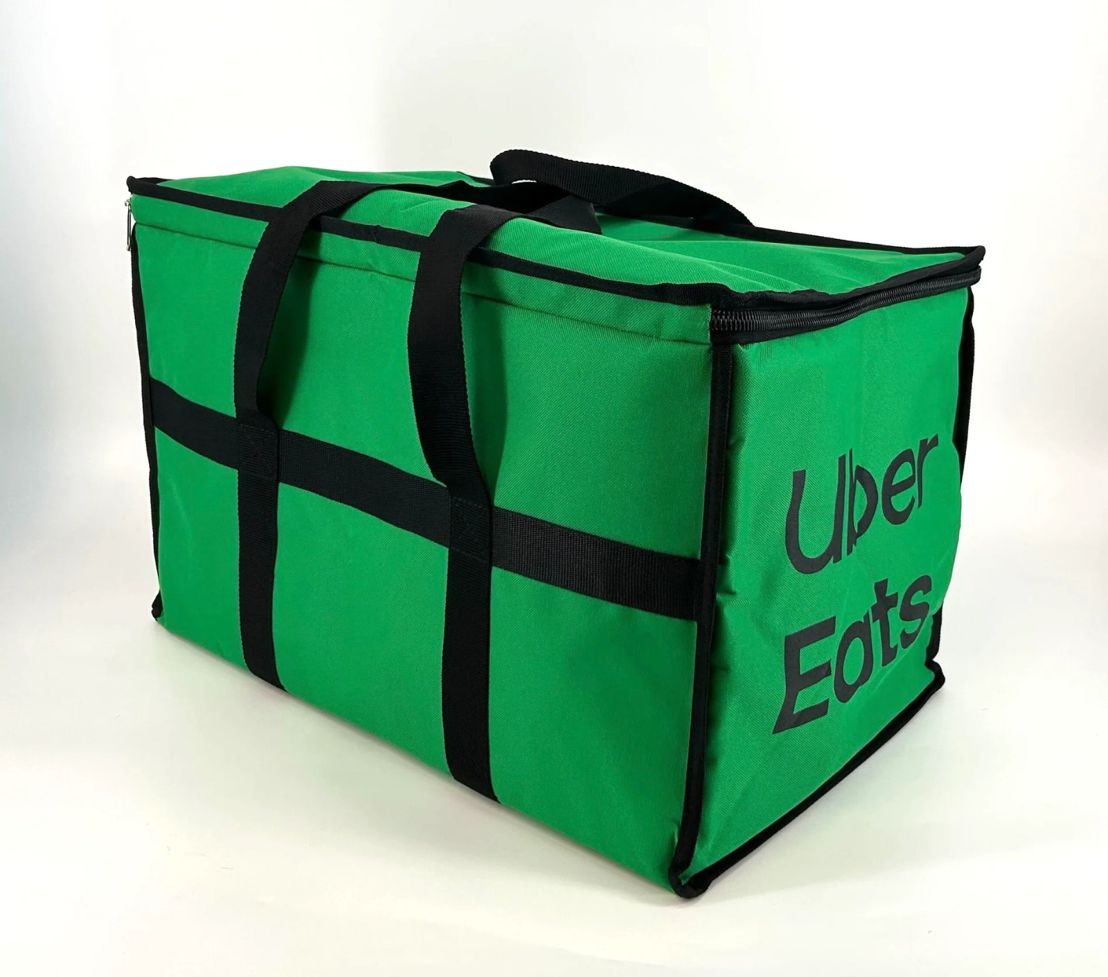 UBER EATS Insulated Zippered Delivery Bag Size: 21"W x 19"H x 13"D