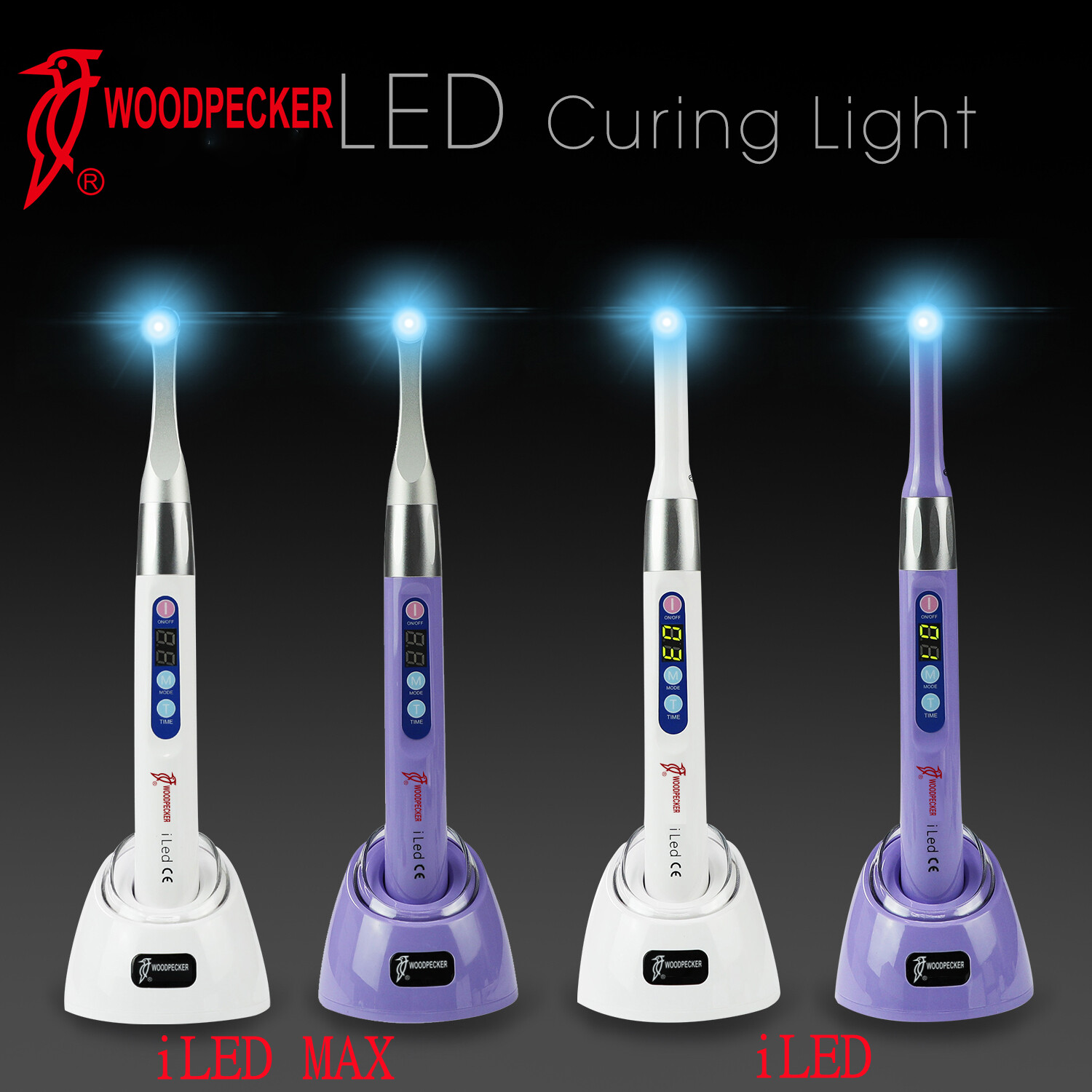 Woodpecker Dental iLed Max 1 Second Curing Light LED Curing Lamp 2600mw/cm²