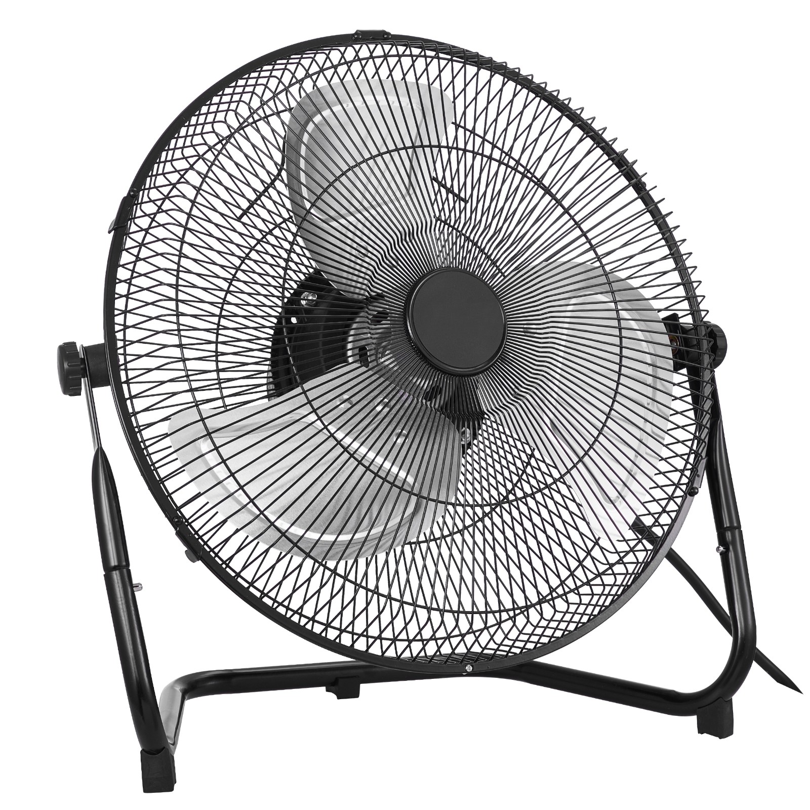 Uimoso 14 Inch Floor Fan 3 Speeds 360° Adjustable Tilt High Velocity Metal Fan