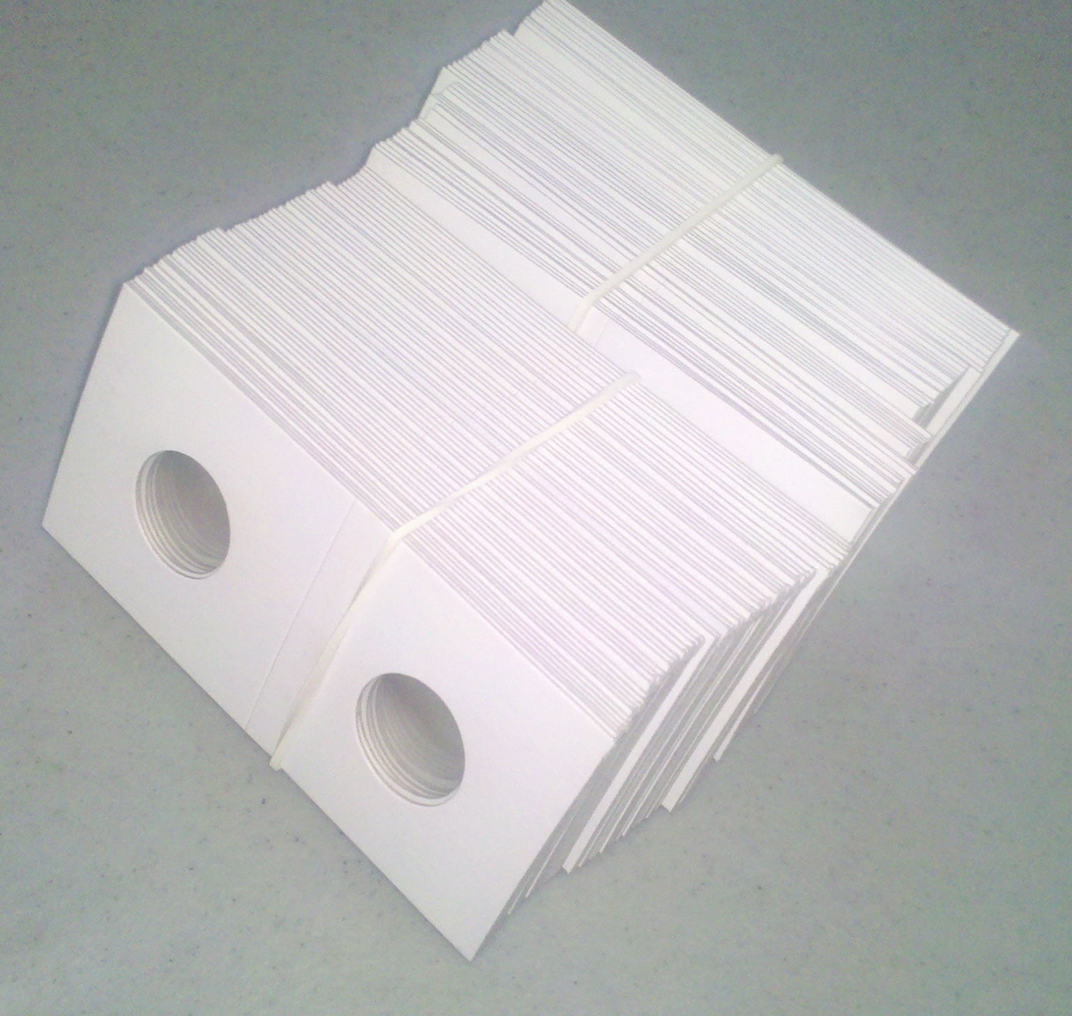 1000 2x2 Penny Coin Flips Cardboard Mylar Bulk - Lincoln Wheat Cent Steel Indian