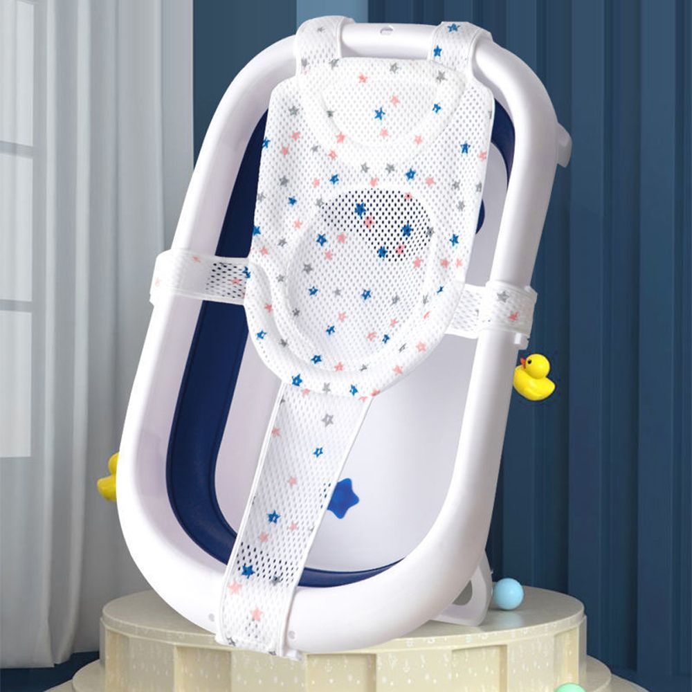 Baby Foldable Baby Shower Bath Tub Pad Non-Slip Bathtub soft Seat Support Mat