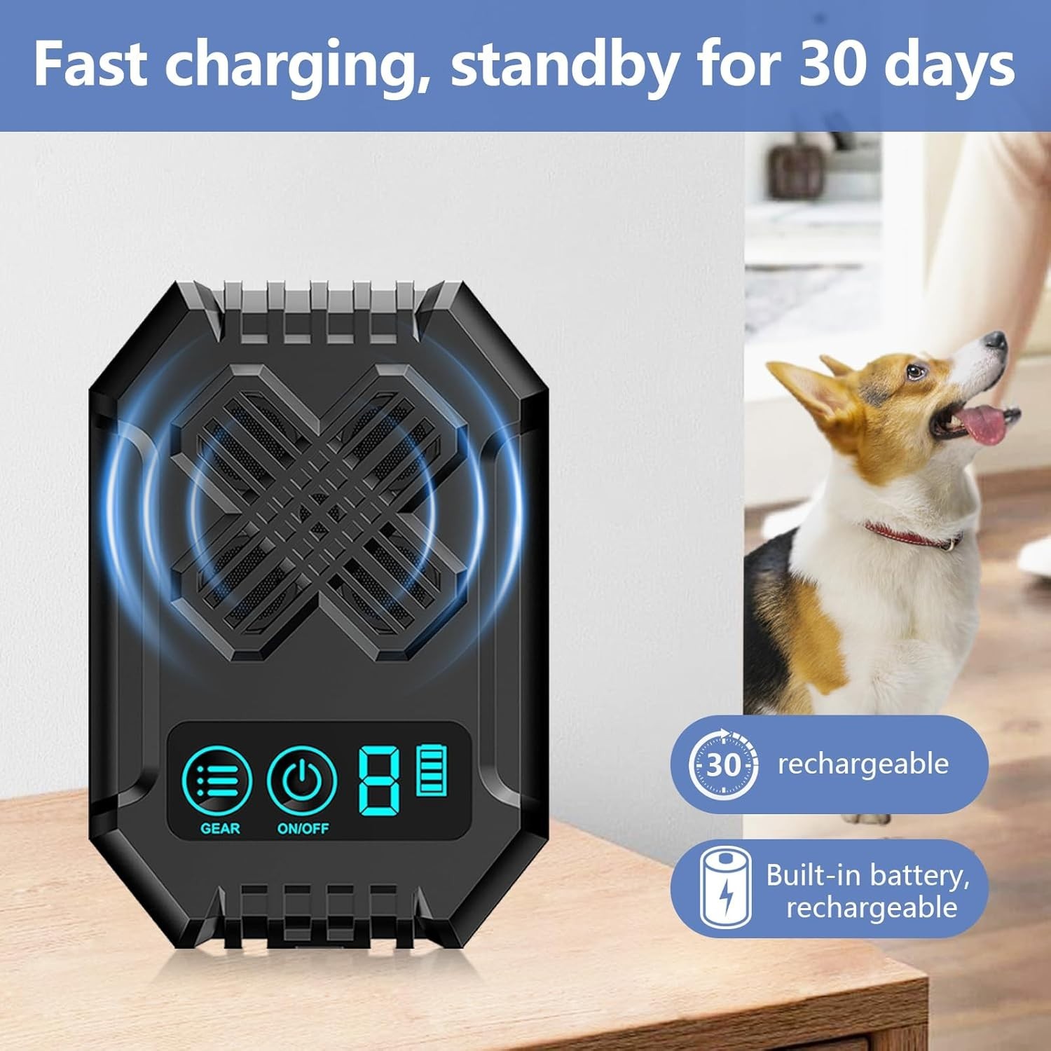 Dispositivo Ultrasonico Control De Ladridos De Perros Dispositivo Antiladridos