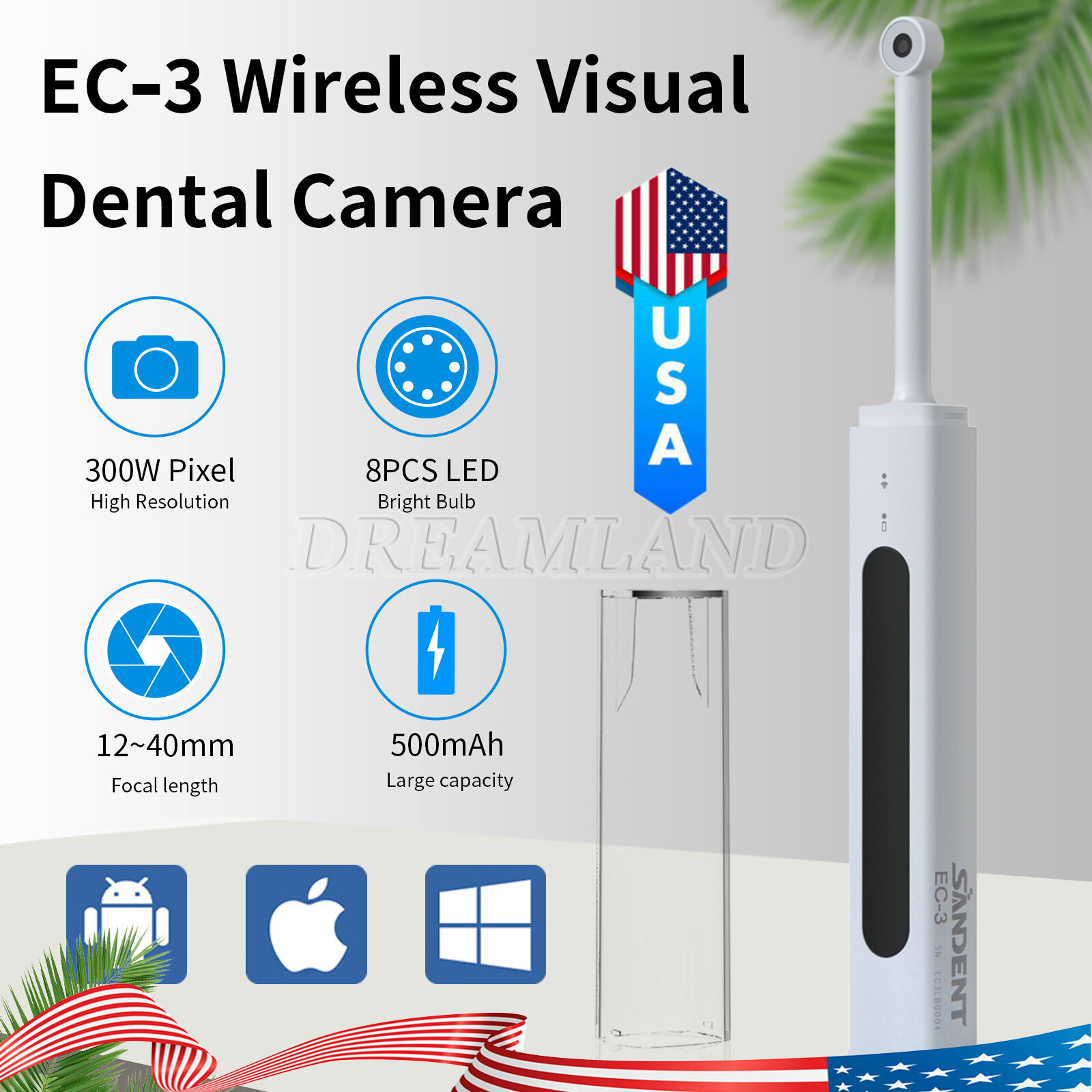 Dental Camera Intra Oral Odontologia Camara Intraoral Endoscope Inspect Tooth US