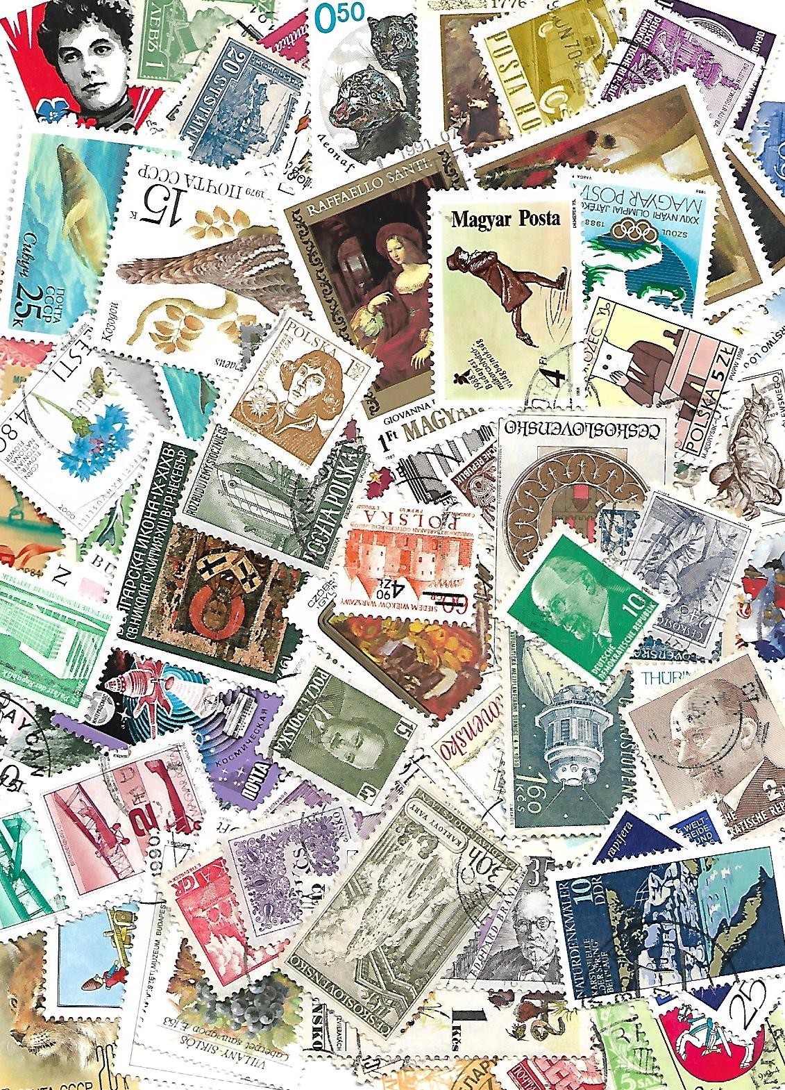All Different Eastern Europe Country Stamp Packs & Mixtures - Multi-choice list