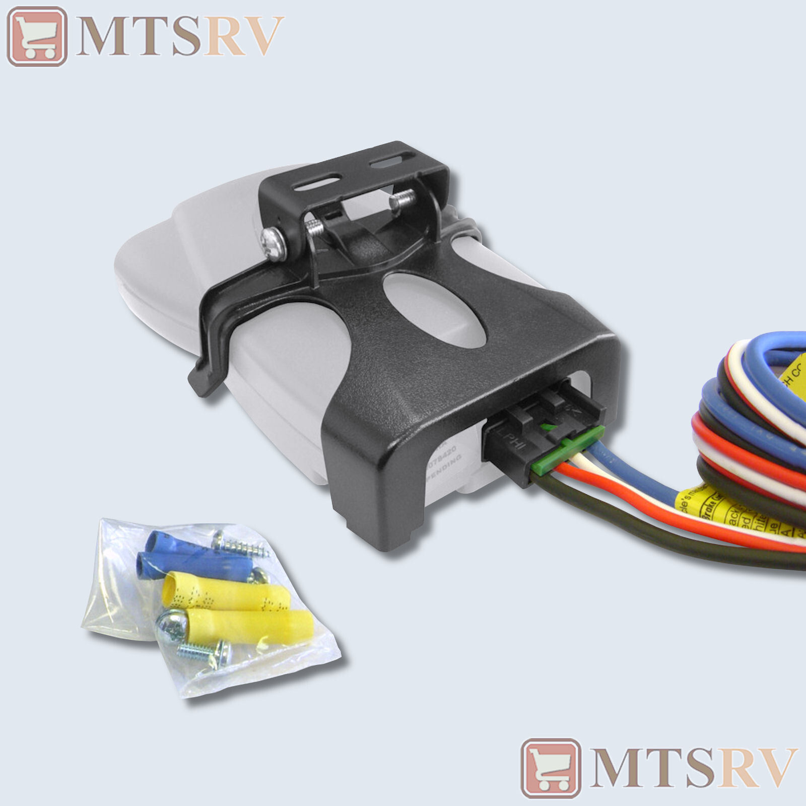 Tekonsha Prodigy P3 Electric Trailer Brake Controller Kit w/Velcro Pouch - 90195