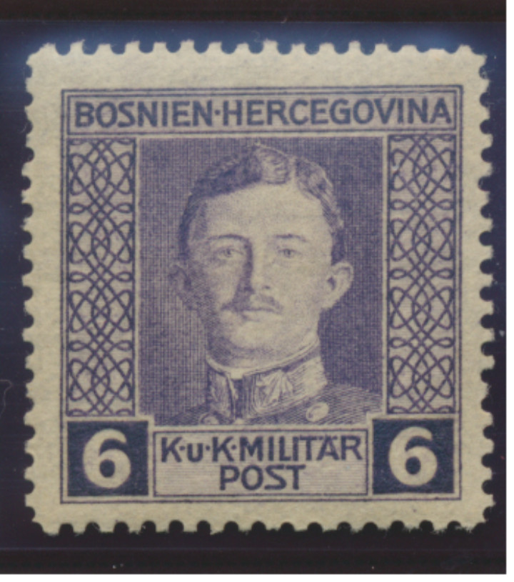 Bosnia and Herzegovina Stamp Scott #107, Mint Hinged