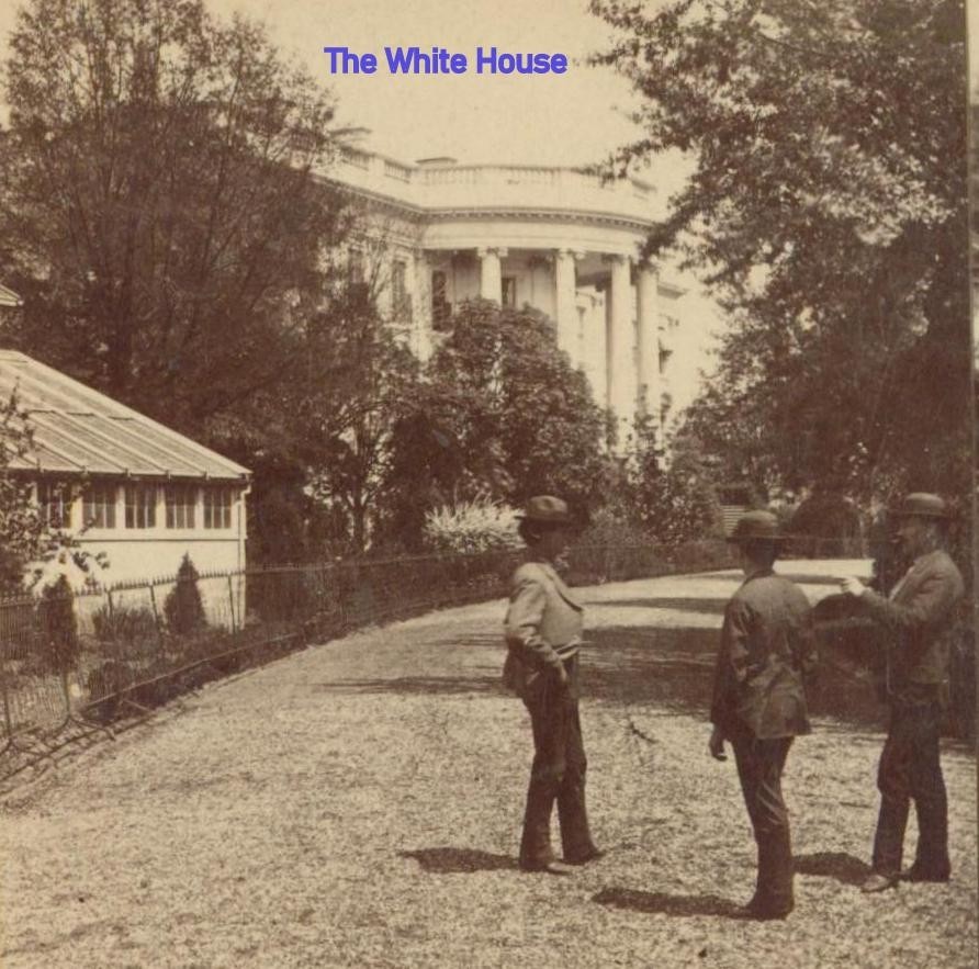 Studio pose of Father and two Daugthers, .M.V. LOMAX ~ ABBEVILLE ,S.C.
