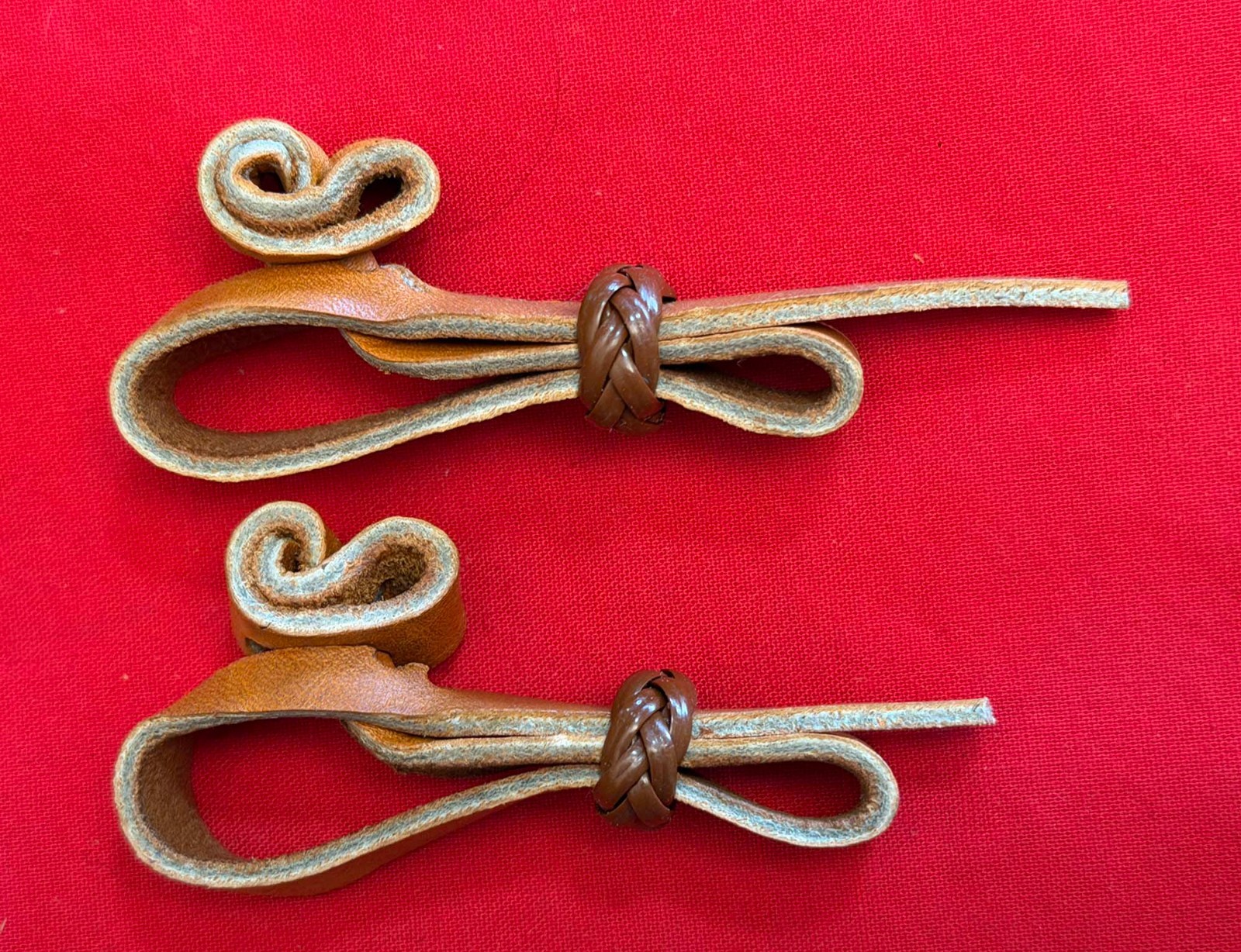 HANDMADE Leather BIT REINCONNECTORS By Alex Pappas Of Colorado