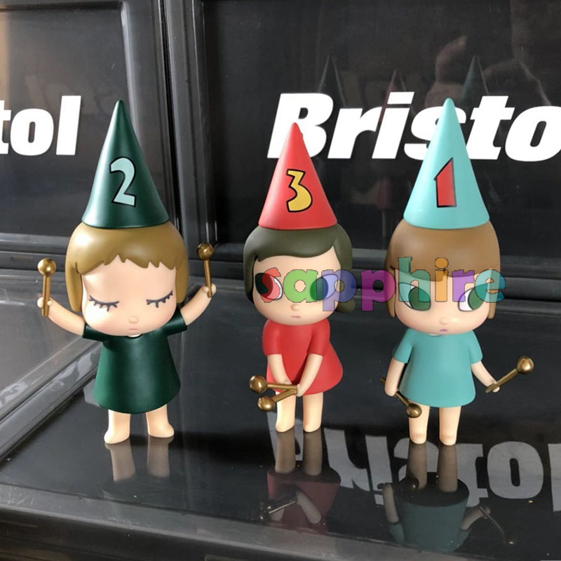 Yoshitomo Nara Drummer Dolls Home Decor Ornaments Figures Toy Collection