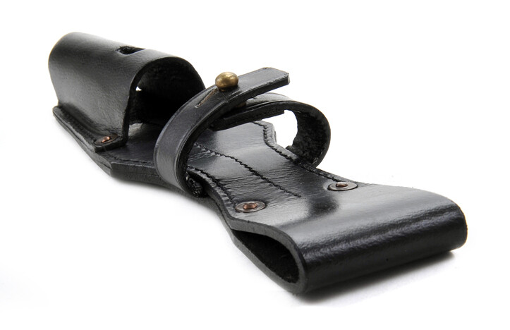 Original WWII Era German K98 Mauser Rifle Leather Bayonet Frog - Reproduction