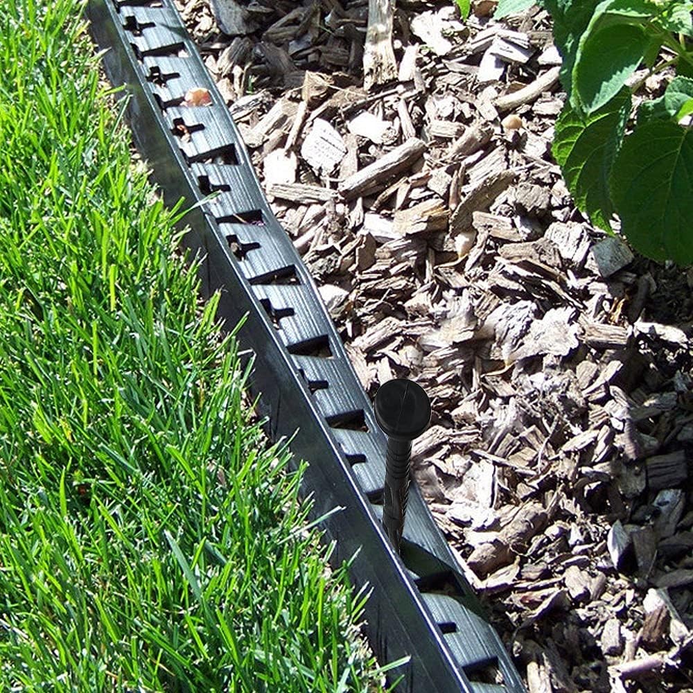 30 Pcs Spiral Landscape Anchoring Spikes 8 Inch Landscaping Fabric Edging Stakes