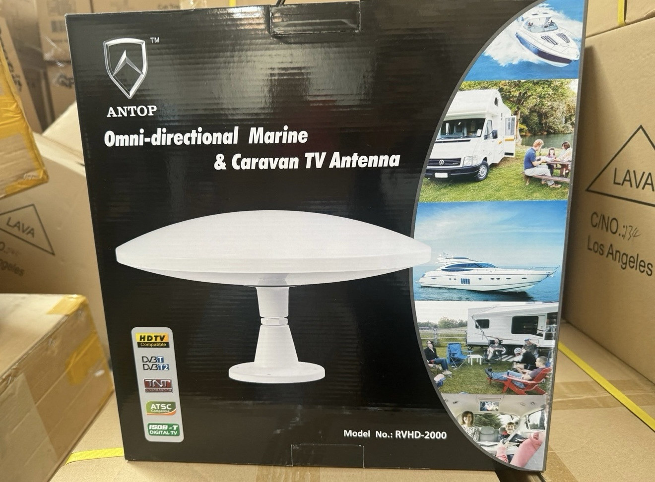 RV TV antenna LAVA HD-2000